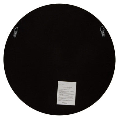 Athena Medium Round Wall Mirror With Gold Frame