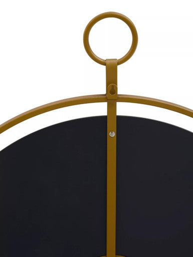 Gold Wall Mirror with Ring | Matera