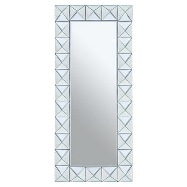 Pyramid Edged Wall Mirror | Yula