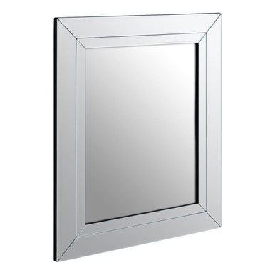 Sana Small Square Bevelled Wall Mirror
