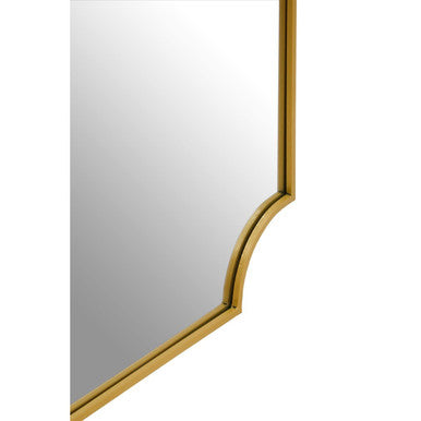 Avento Gold Inverted Corners Mirror