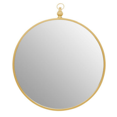 Gold Mirror with Circular Hook | Avento