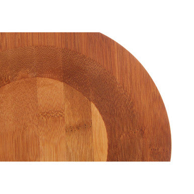Aleki Bamboo Board with Mezzaluna Herb Chopper