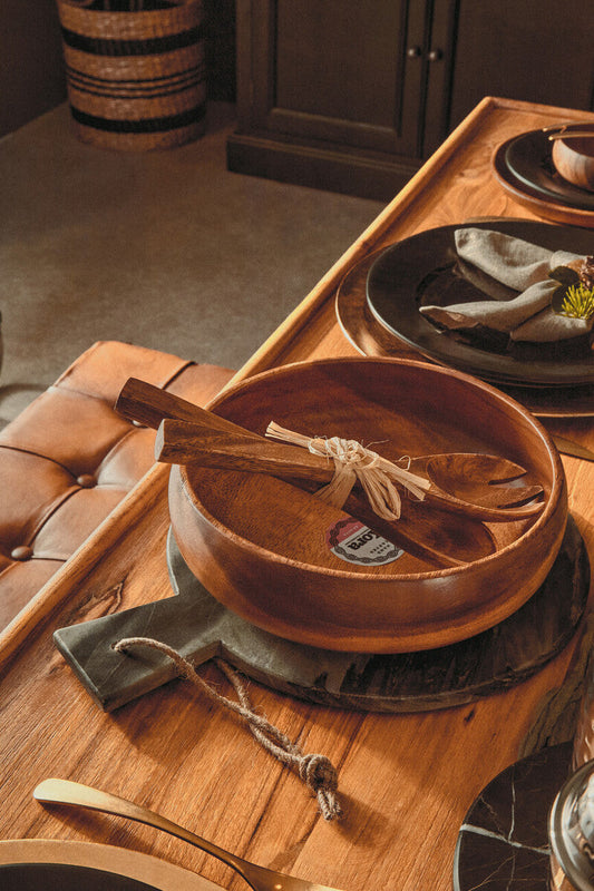 Kora Acacia Small Salad Servers