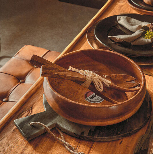 Kora Acacia Small Salad Servers
