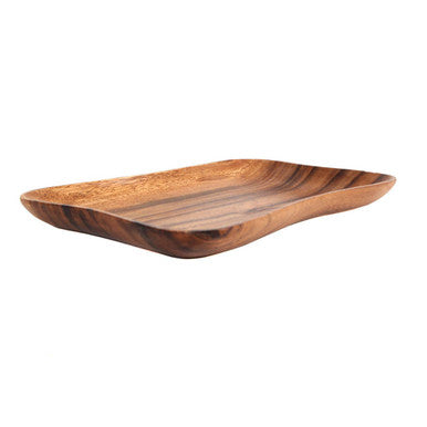 Acacia Large Curved Rectangle Serving Dish | Kora