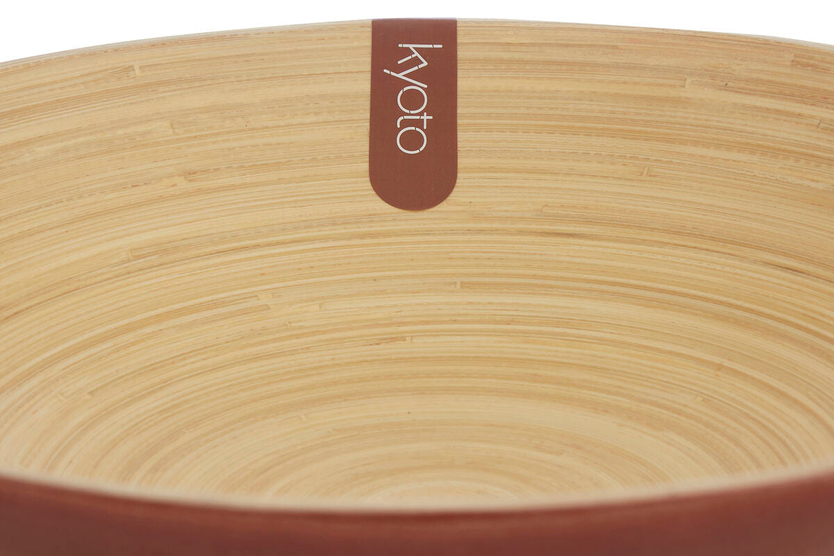 Round Rose Gold Salad Bowl | Kyoto