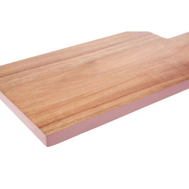 Rectangular Pink Edge Chopping Board | Socorro