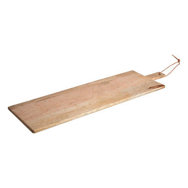Kolkata Large Mango Wood Paddle Chopping And Serving Board