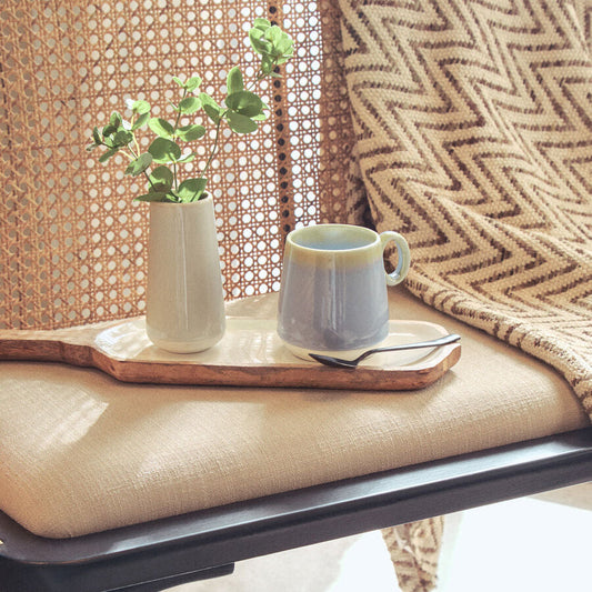 Kara Mango Wood Small Paddle Serving Board