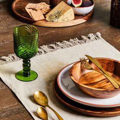 Kora Acacia Large Round Bowl