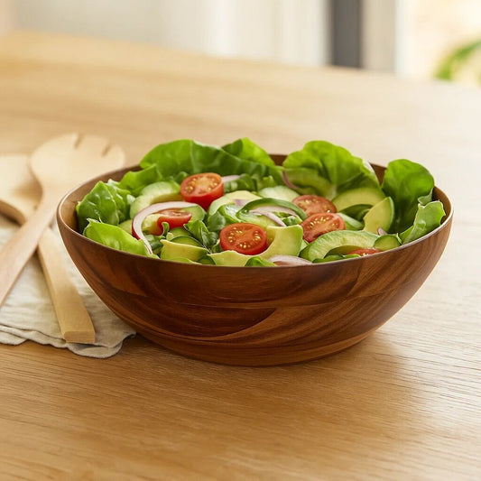 Rosi Small Sheesham Wood Salad Bowl