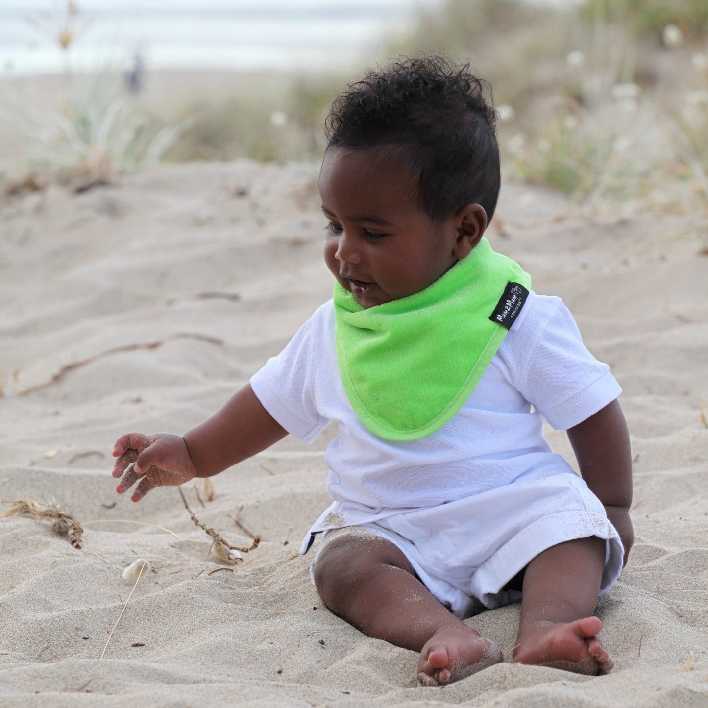 Mum 2 Mum Bandana Style Wonder Bib - Navy Blue