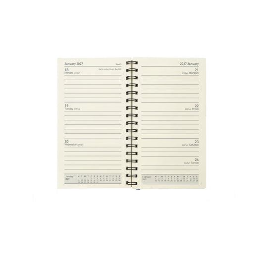 2026-2027 - Mid Year 13 Month Pocket Week-to-View Diary Refill Insert - Collins Debden Elite Range