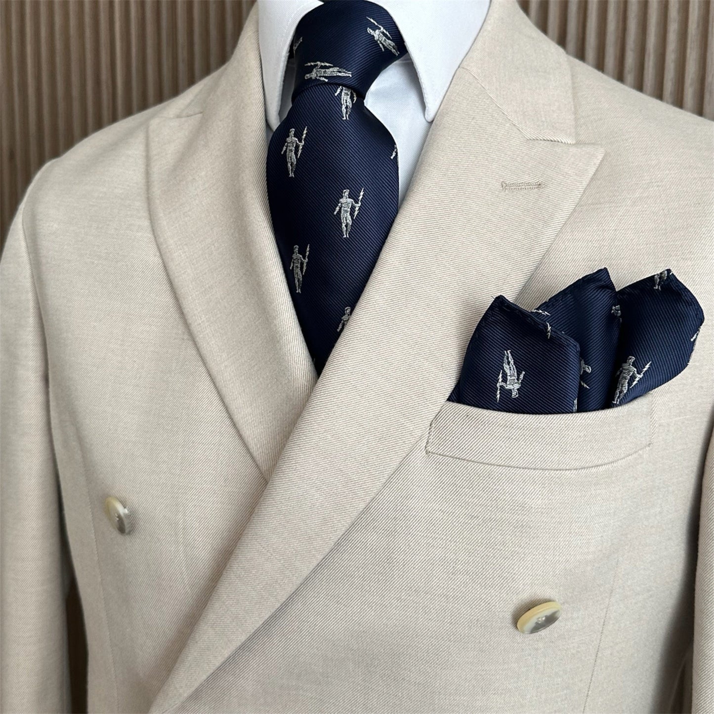 Zeus Greek God Pocket Square