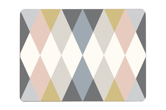 Cirque Harlequin Set Of Four Placemats
