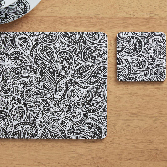 Paisley Set Of 4 Cork Placemats