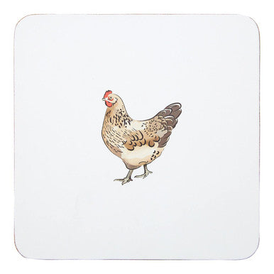 Set Of Four Mrs Henderson Cork Coasters