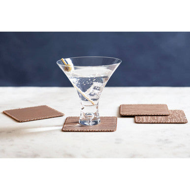 Knightsbridge Set Of 4 Square Coasters