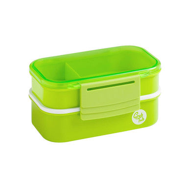 Green Lunch Box with Cutlery | Grub Tub