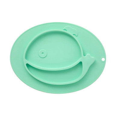 Silicone Divided Food Plate in Whale Shape | Kai