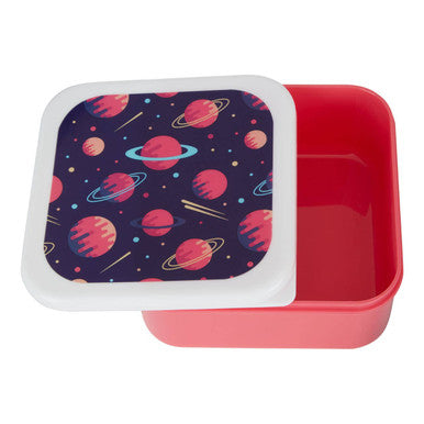 Mimo Set Of 4 Space Design Lunch Boxes