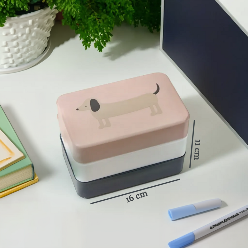 Dog Lunch Box with Cutlery | Grub Tub