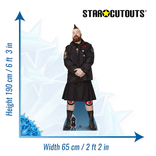 SC1208 WWE Sheamus aka Stephen Farrelly Cardboard Cut Out Height 190cm