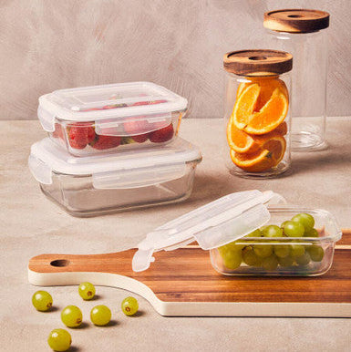 Freska Glass Container 640ml