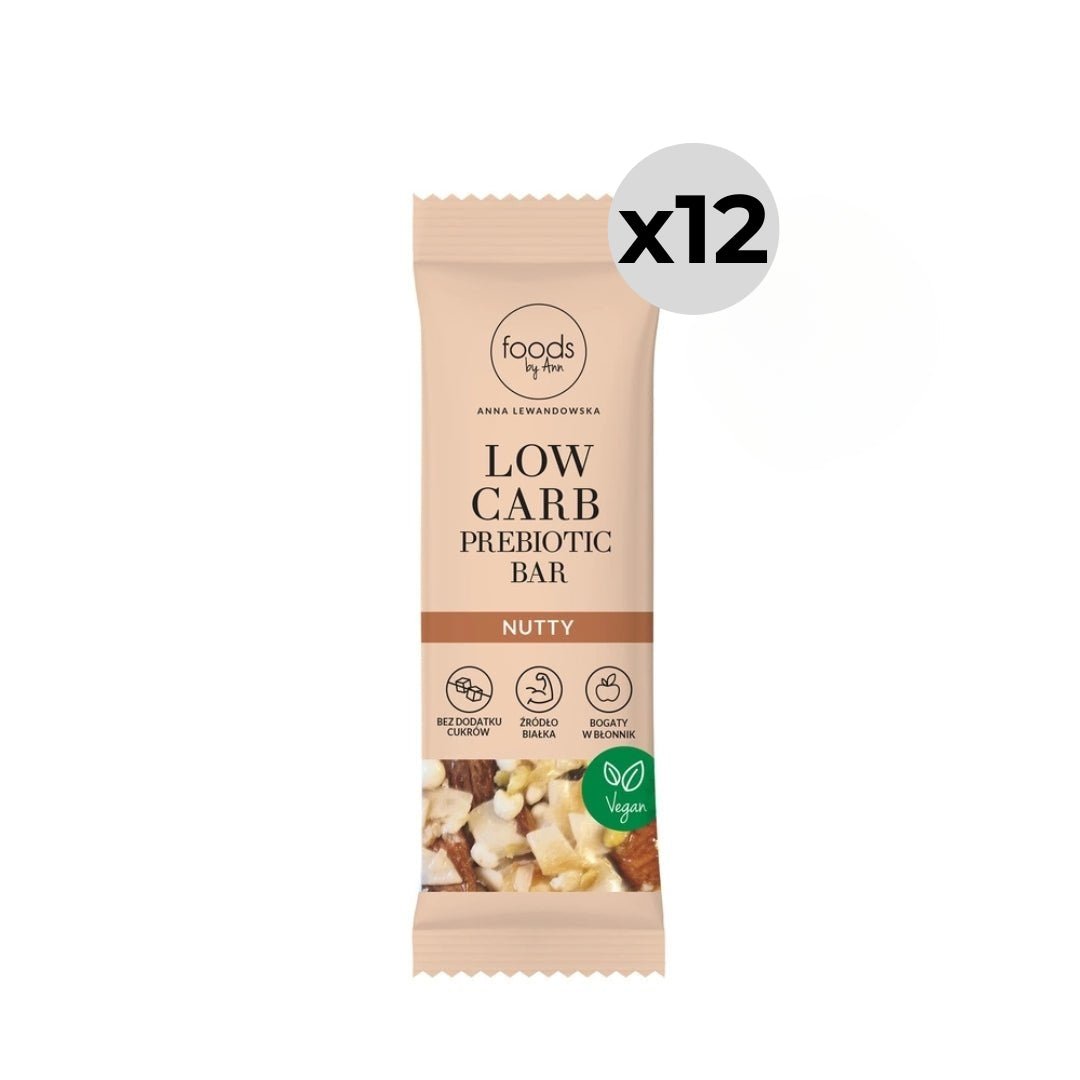 Low Carb Prebiotic Bar - Nutty 35g