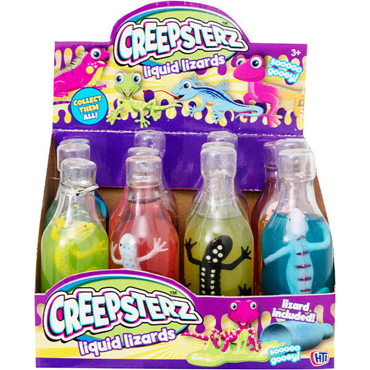 Creepy Lizard in Slime Prank Toy in Assorted Colours (single)