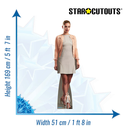 SC1386 Betty Cooper (Lili Reinhart) Riverdale Cardboard Cut Out Height 169cm