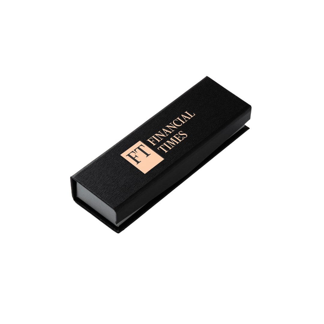 Financial Times Pen & Manilla Gift Box