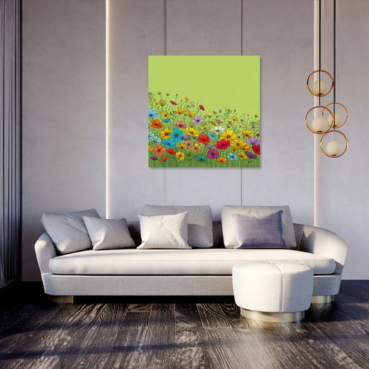 Spring Awakening in Colorful Canvas