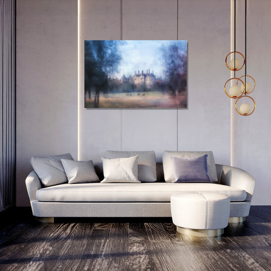 Wollaton Hall Twilight Canvas