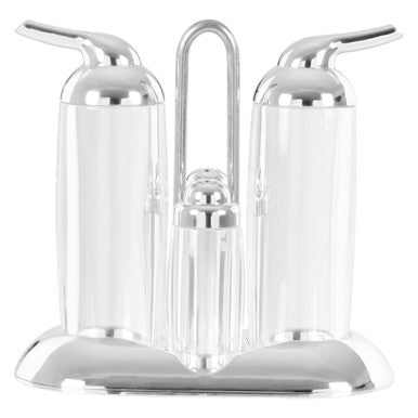 Silver 4 Piece Condiment Set | Gozo