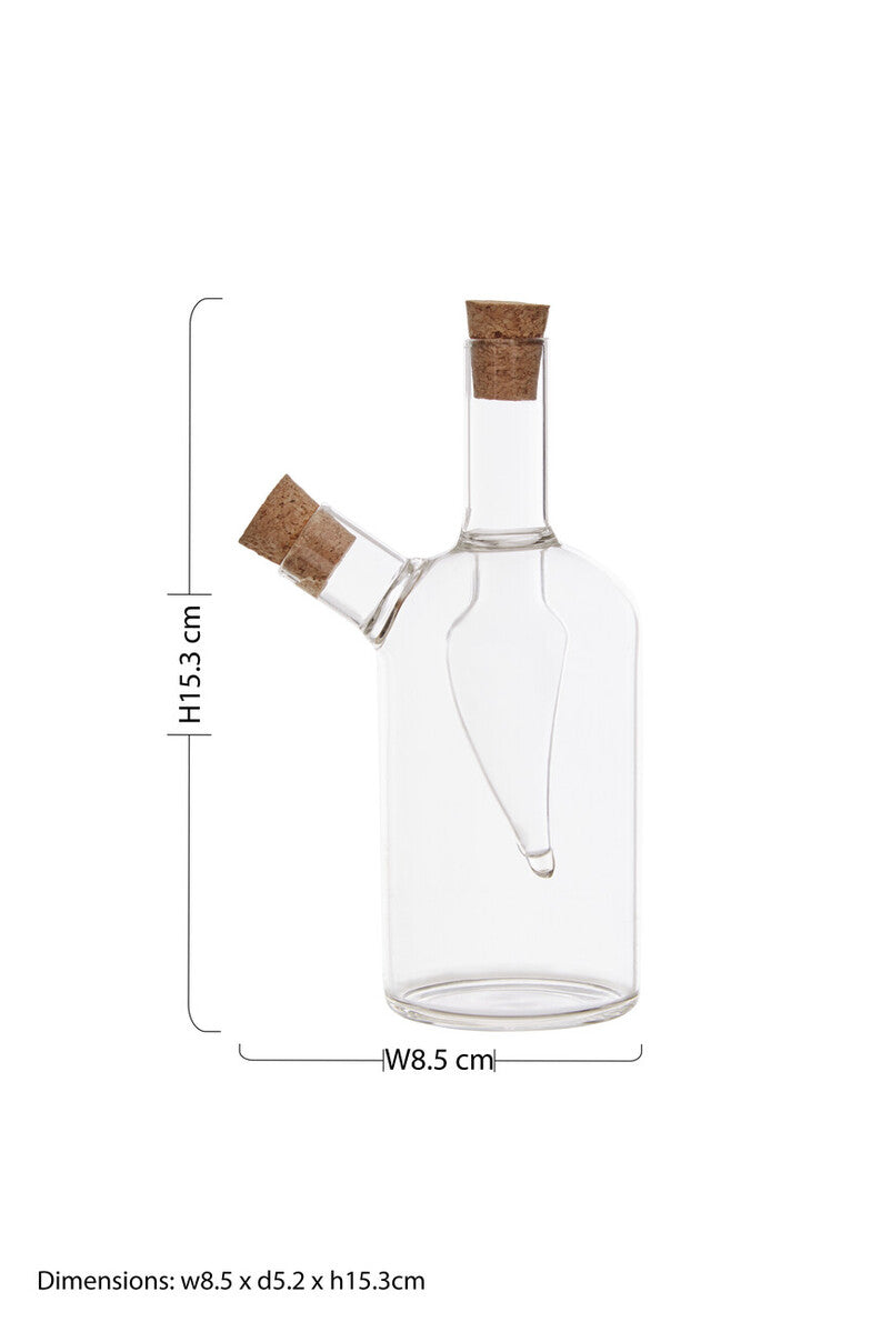 Montela 2 In 1 Oil And Vinegar Glass Bottle