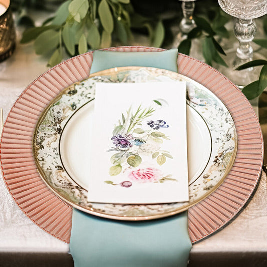 Rose Gold Charger Plate | Redbud