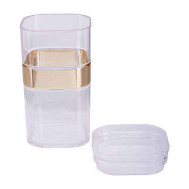 Gozo Square Storage Jar 800 Ml