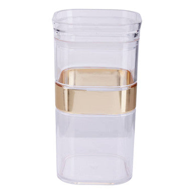 Square Storage Jar 800 Ml | Gozo