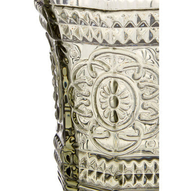 Smoked Glass Tumbler | Baroque