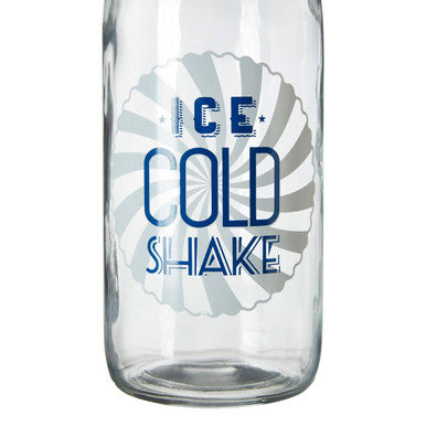 Dayla Glass Milk Bottle With Screw Cap