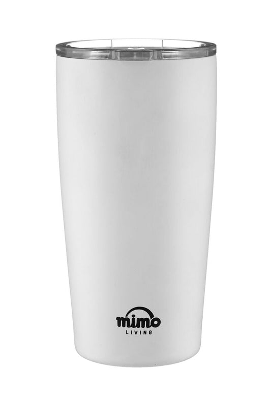 Matt White Travel Mug | Mimo