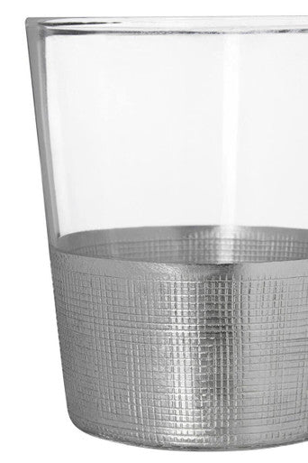 Set of Four Clear Glass Tumblers | Apollo