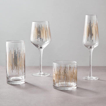 Jazz Glass Tumblers Set Of 4