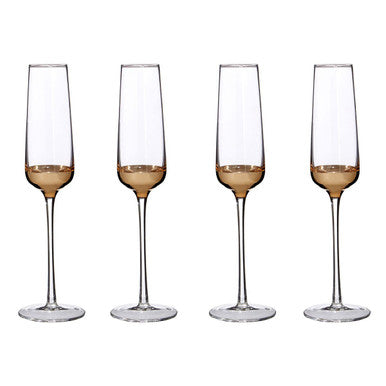 Horizon Set Of Four Champagne Glasses
