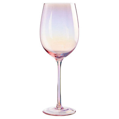 Frosted Deco Set Of 4 Wine Glasses