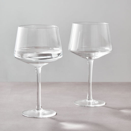 Mila Set Of 2 Tapered Gin Glasses