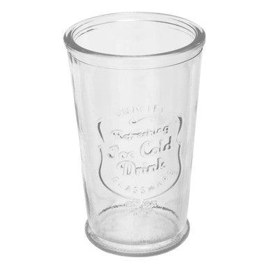 Embossed Glass Bottle Set with Four Glasses | Dayla