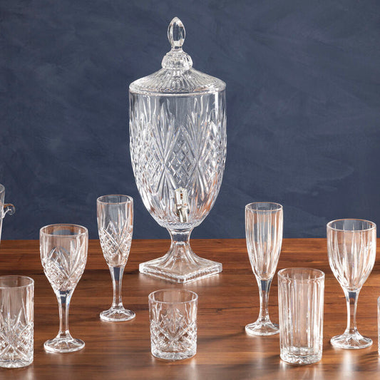 Beaufort Set Of 4 Crystal Champagne Flutes